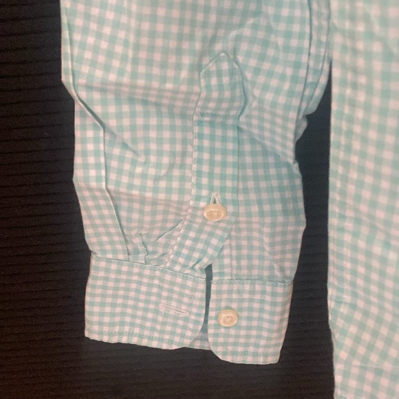 Ralph Lauren, gingham, button-down, boys, shirt, and NWOT - Picture 4 of 7
